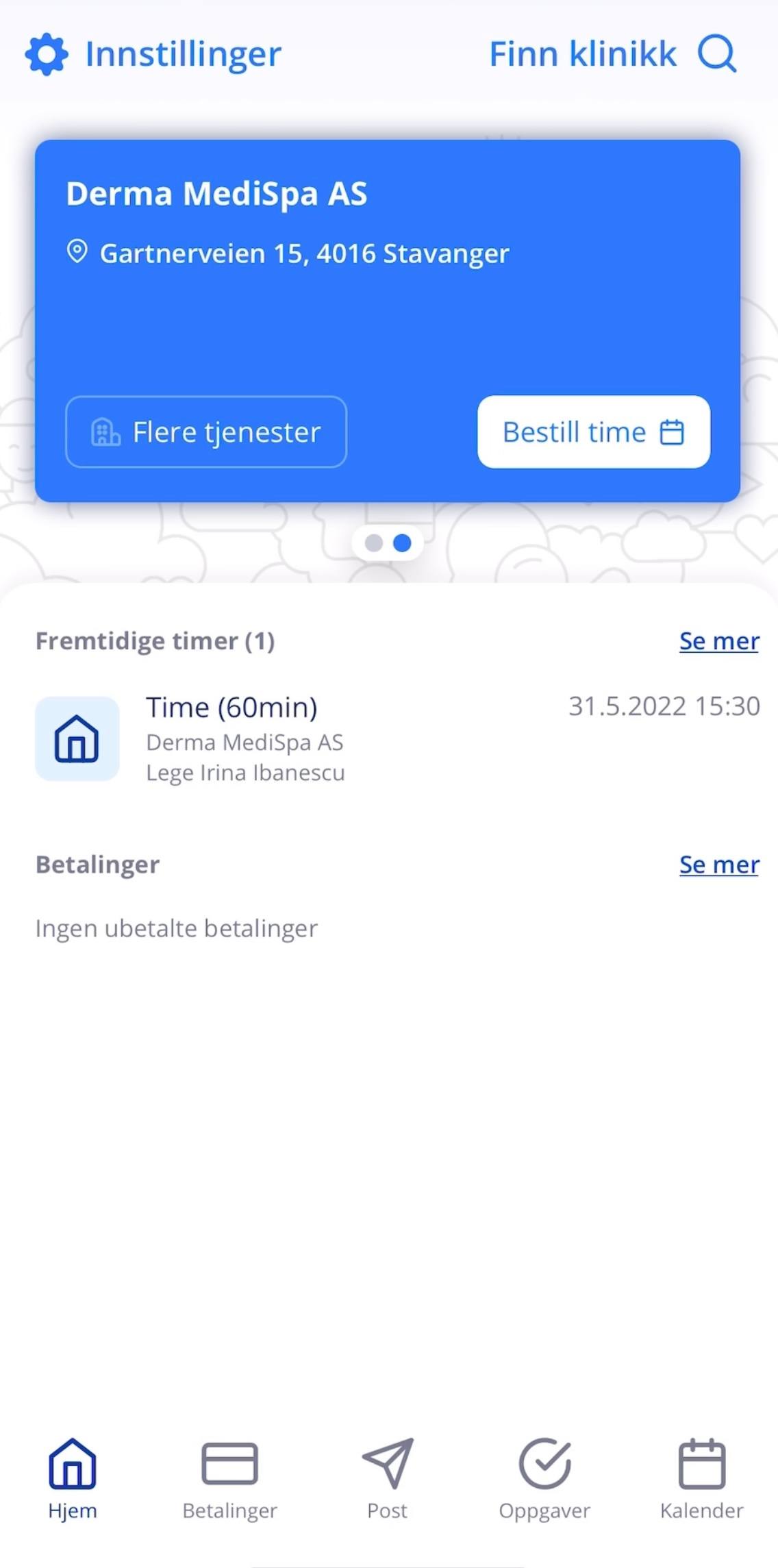 Bestille_Time_PasientSky_DermaMediSpa Booking