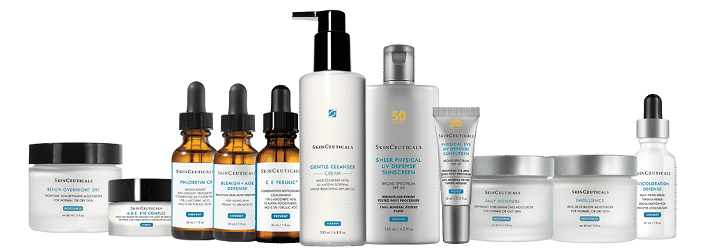 SkinCeuticals tilbyr avansert hudpleie som forebygger, korrigerer og beskytter mot aldersforandringer og uønskede hudtilstander. 